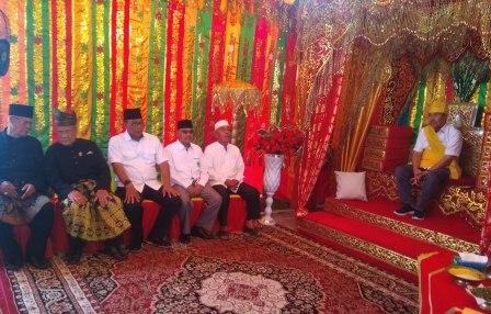 Kunker Ke Rohil, Gubri Syamsuar di Tepuk Tepung Tawar